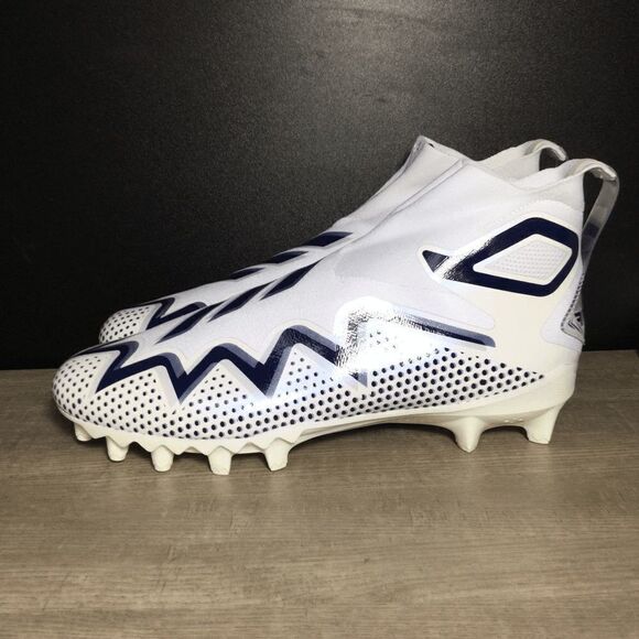 Adidas Freak Ultra 21 Laceless Football Cleats Blue White GZ0462 Men's Size 12.5 - Picture 4 of 6